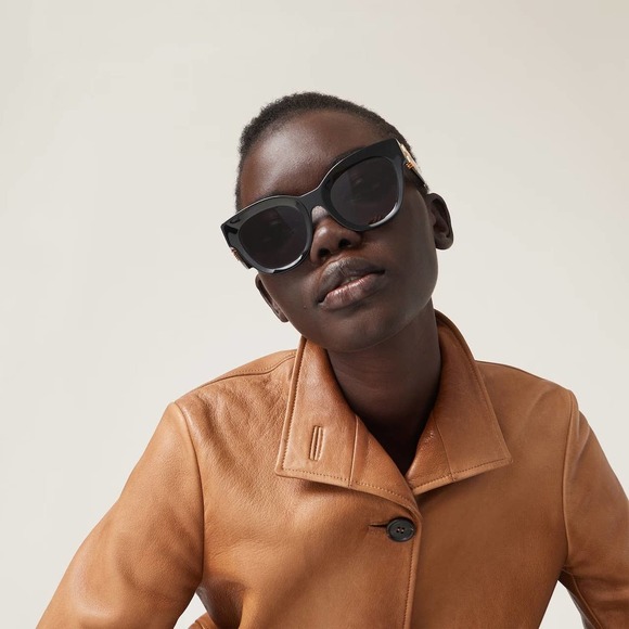 New! MIU MIU Sunglasses SMU01Y 1AB-5D1, Authentic - Picture 6 of 14